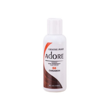 Adore Semi-Permanent Hair Color 58 Cinnamon - 4 oz - ANNS BEAUTY SUPPLY